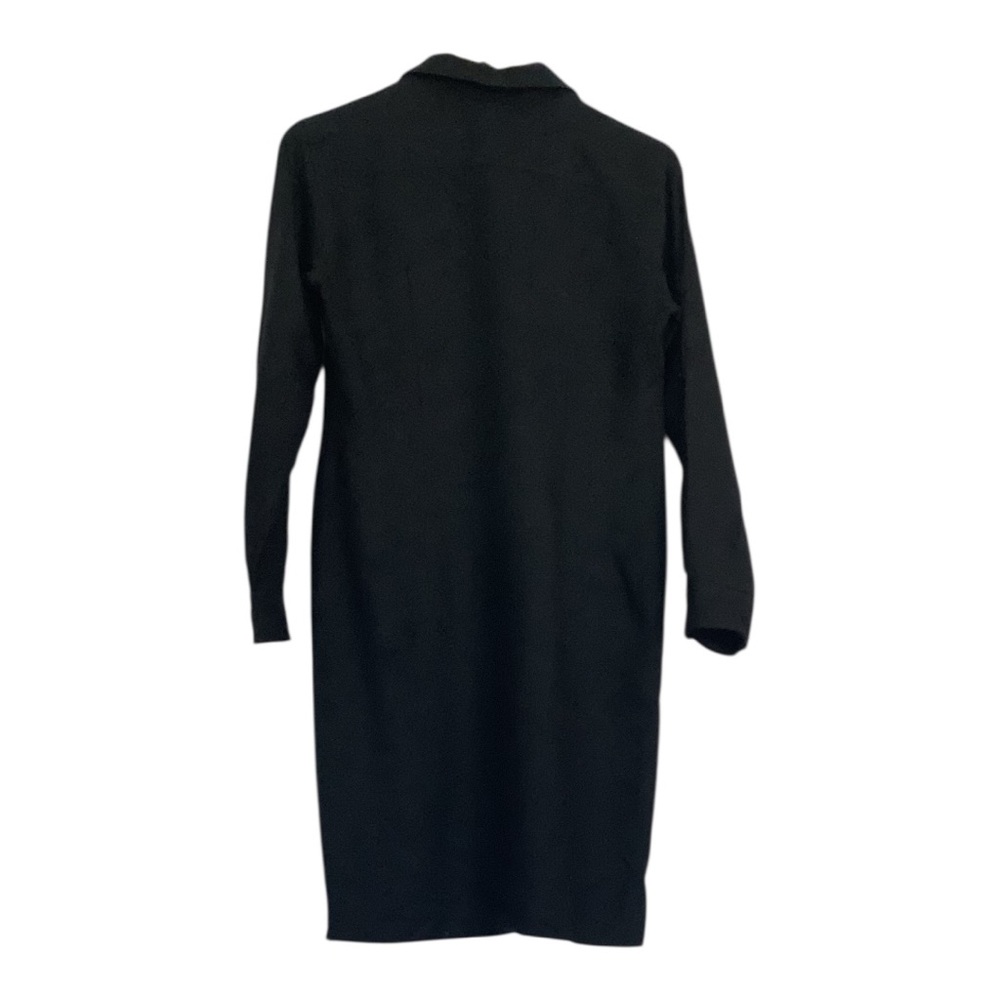 Lauren Ralph Lauren 100% Silk Black Shirt Dress Petite 4P Button Front Midi
B028 - Picture 5 of 9